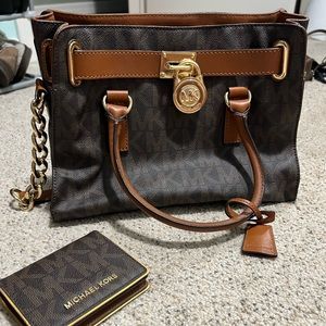 Michael Kors purse and wallet